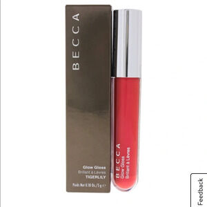 NIB BECCA TIGER LILY GLOW GLOSS